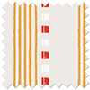City Lines, Orange - Roman Blind